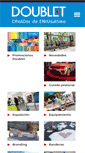 Mobile Screenshot of doublet.es
