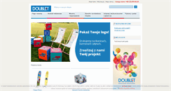 Desktop Screenshot of doublet.pl