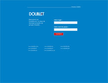 Tablet Screenshot of doublet.pro